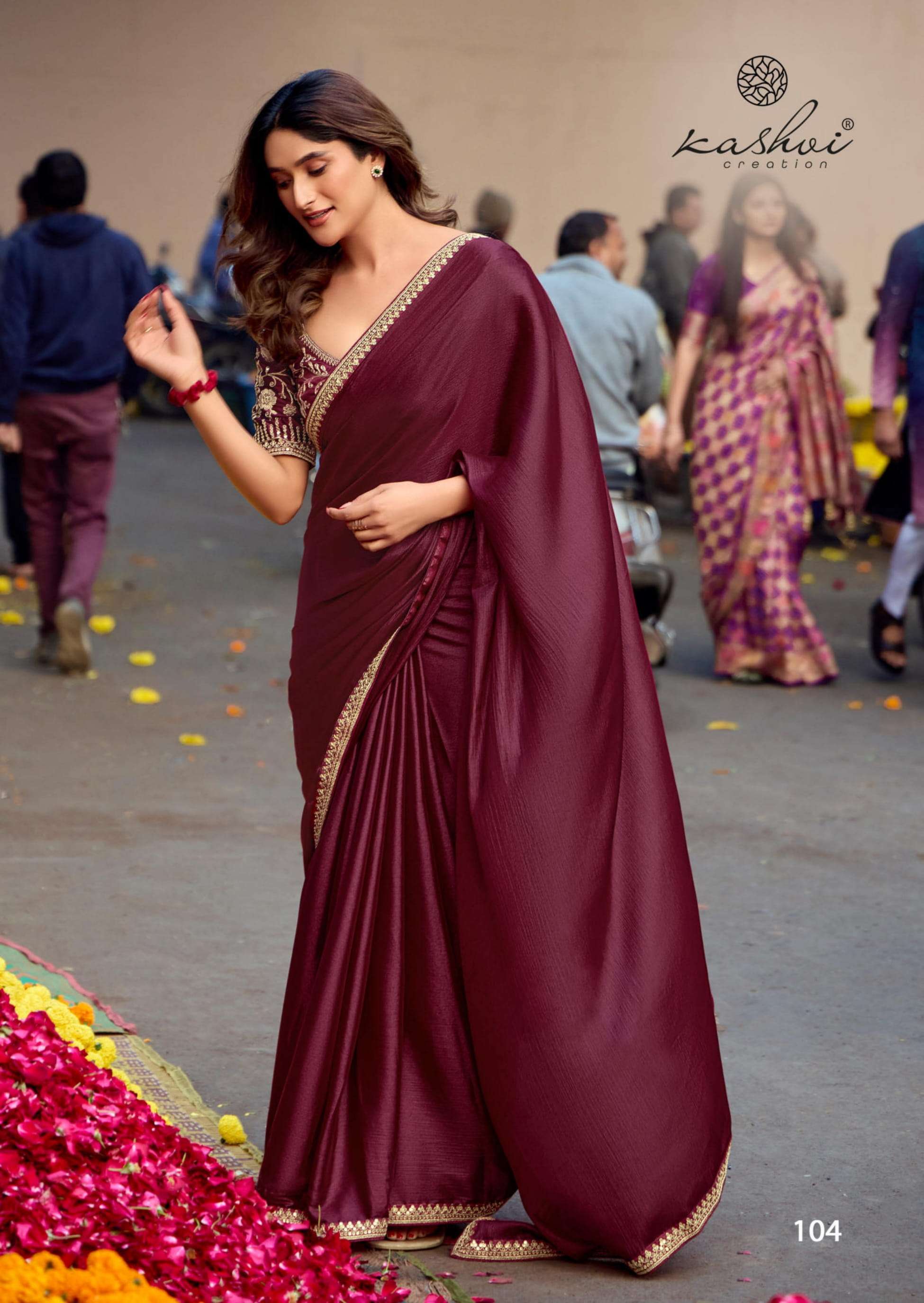 heritage vol 1 by kashvi creation soft silk elegant style sarees 