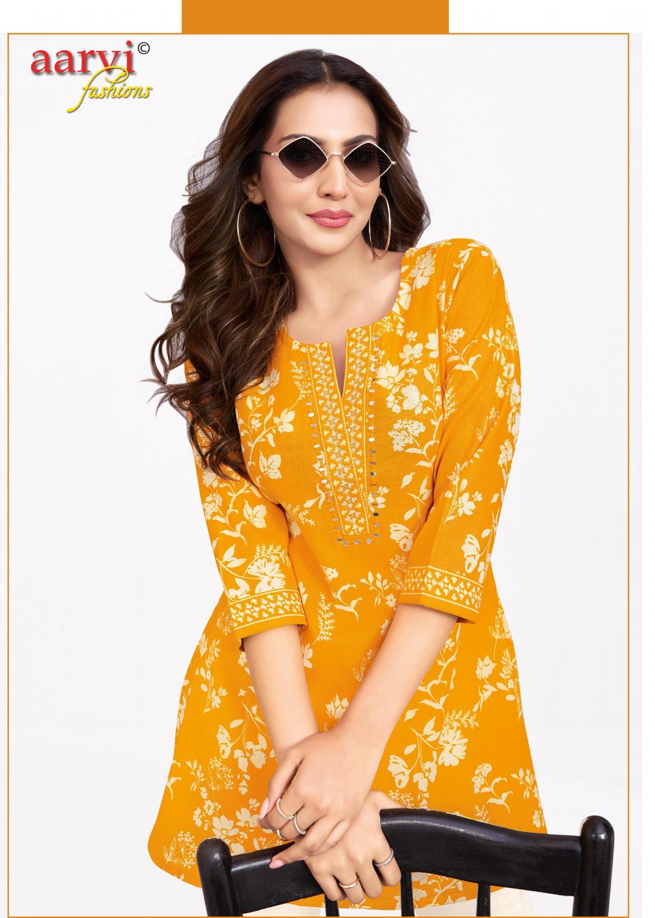 khadi co-ord set vol 2 by aarvi fashion fully stitch flex cotton co-ord set for girls 