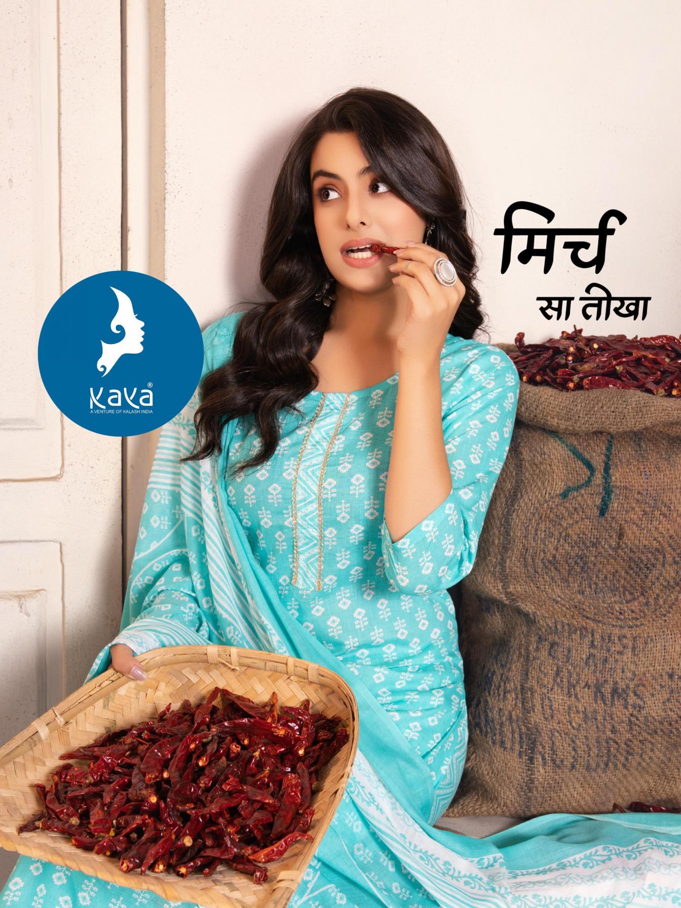 krisha vol 3 by kaya cotton elegance fully stitch big size suit for womens 