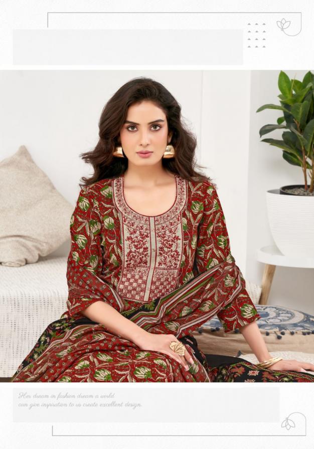 mayur creation golden tree vol 3 cotton print fully stitch big size suit for womens 