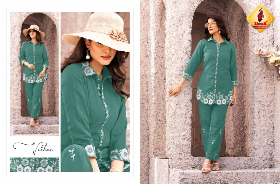 once more vol 6 by shruti suits cotton viscose flex readymade big size stylish co-ord sets 