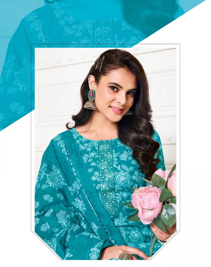 radhika lifestyle cotton trendy vol 2 full stitch big size cotton casual suit for women 