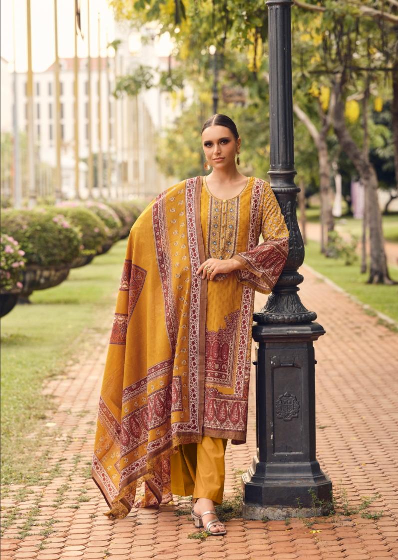 the hermitage shop nisanka rangrez lawn cotton readymade big size pakistani suit for womens 