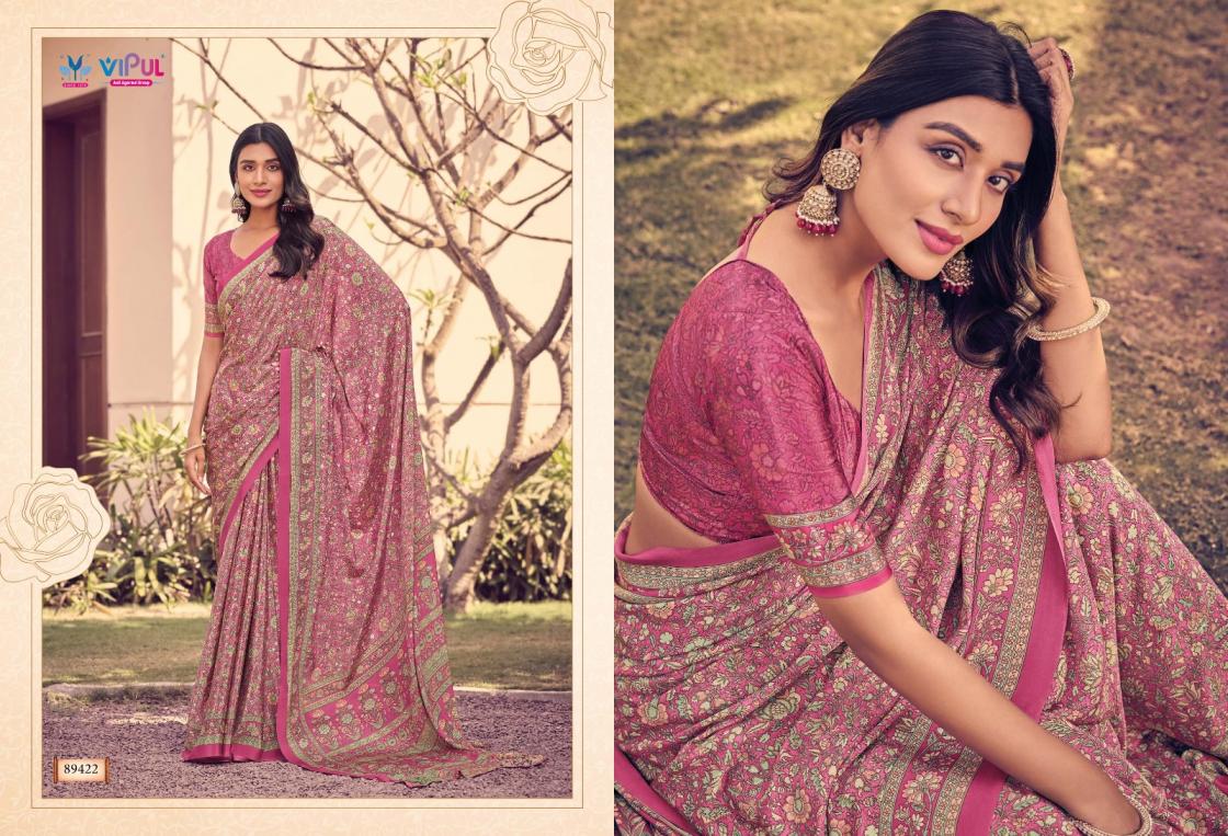 vipul presents heritage silk vol 12 pretty look saree for womens  