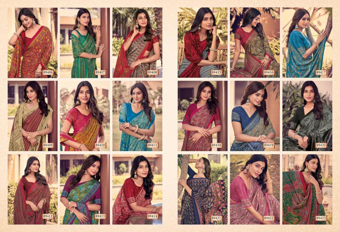 vipul presents heritage silk vol 12 pretty look saree for womens  
