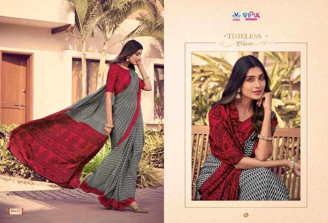 vipul presents heritage silk vol 12 pretty look saree for womens  