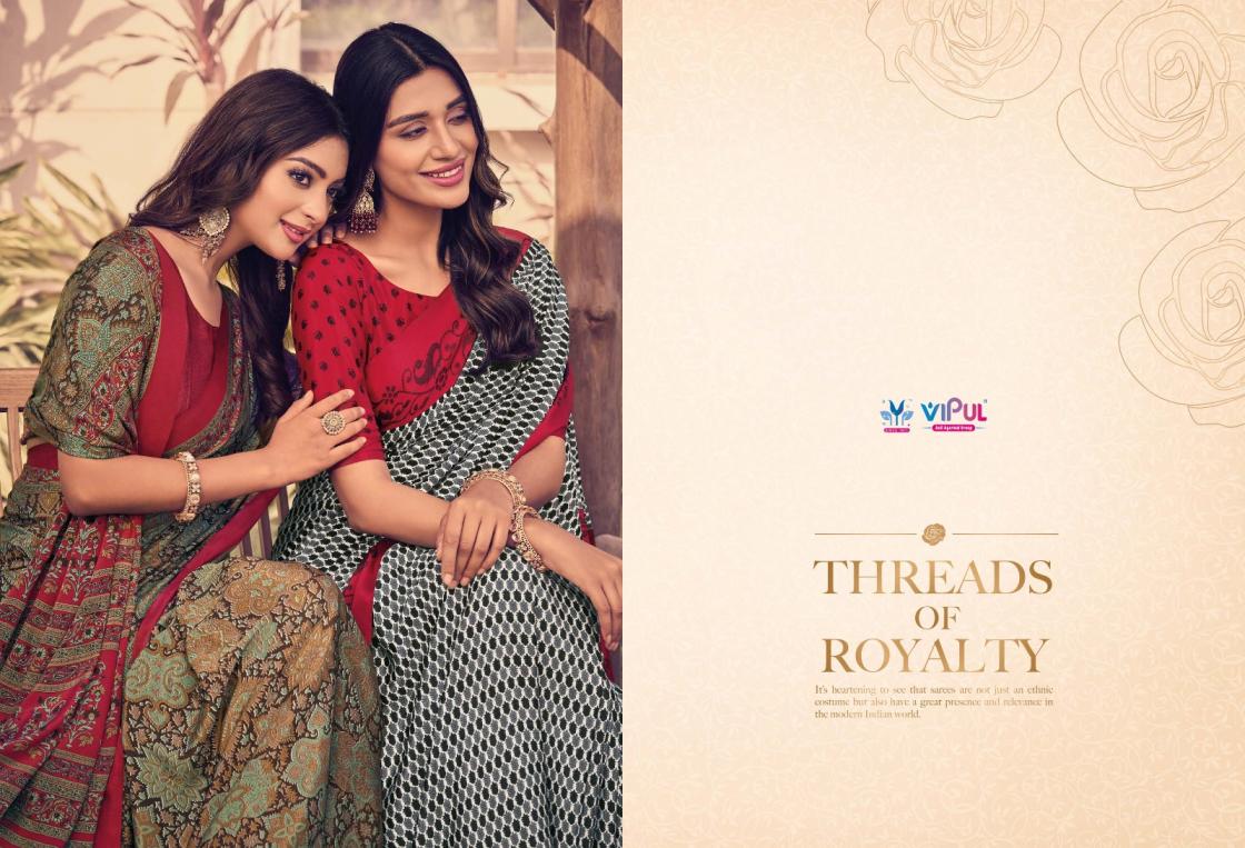 vipul presents heritage silk vol 12 pretty look saree for womens  