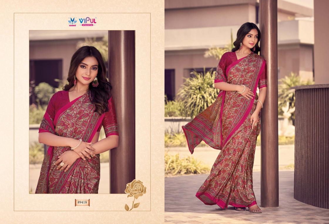 vipul presents heritage silk vol 12 pretty look saree for womens  