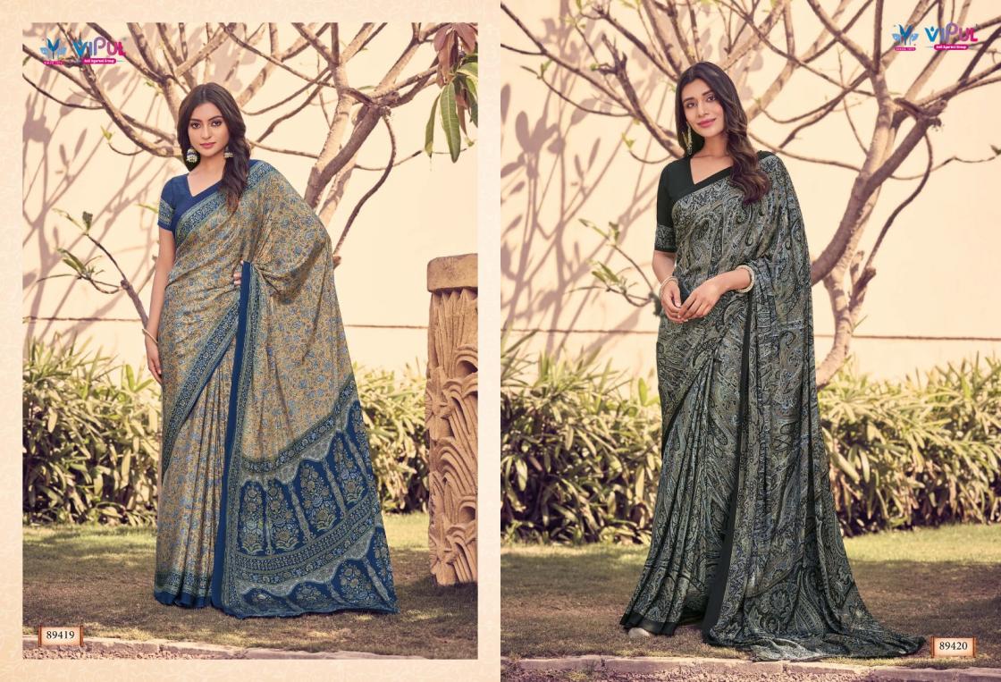vipul presents heritage silk vol 12 pretty look saree for womens  