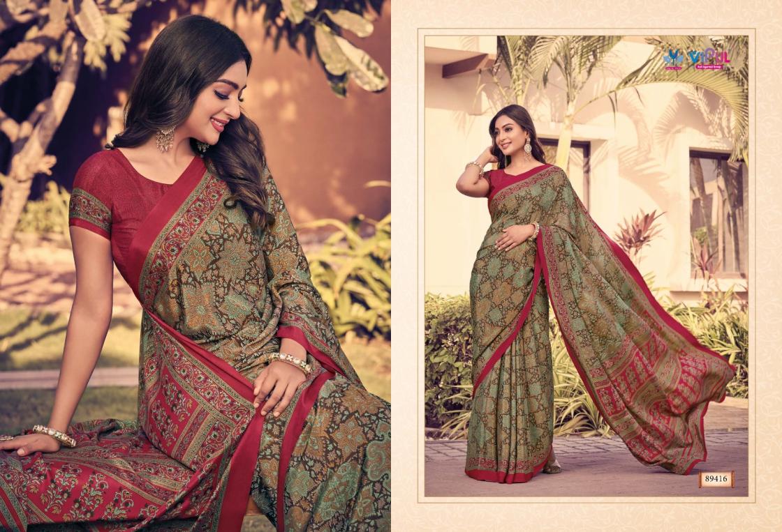 vipul presents heritage silk vol 12 pretty look saree for womens  