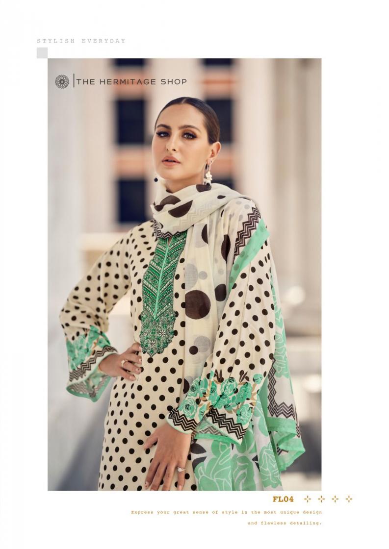 florence by the hermitage shop jam satin daily wear unstitch 3pcs dress