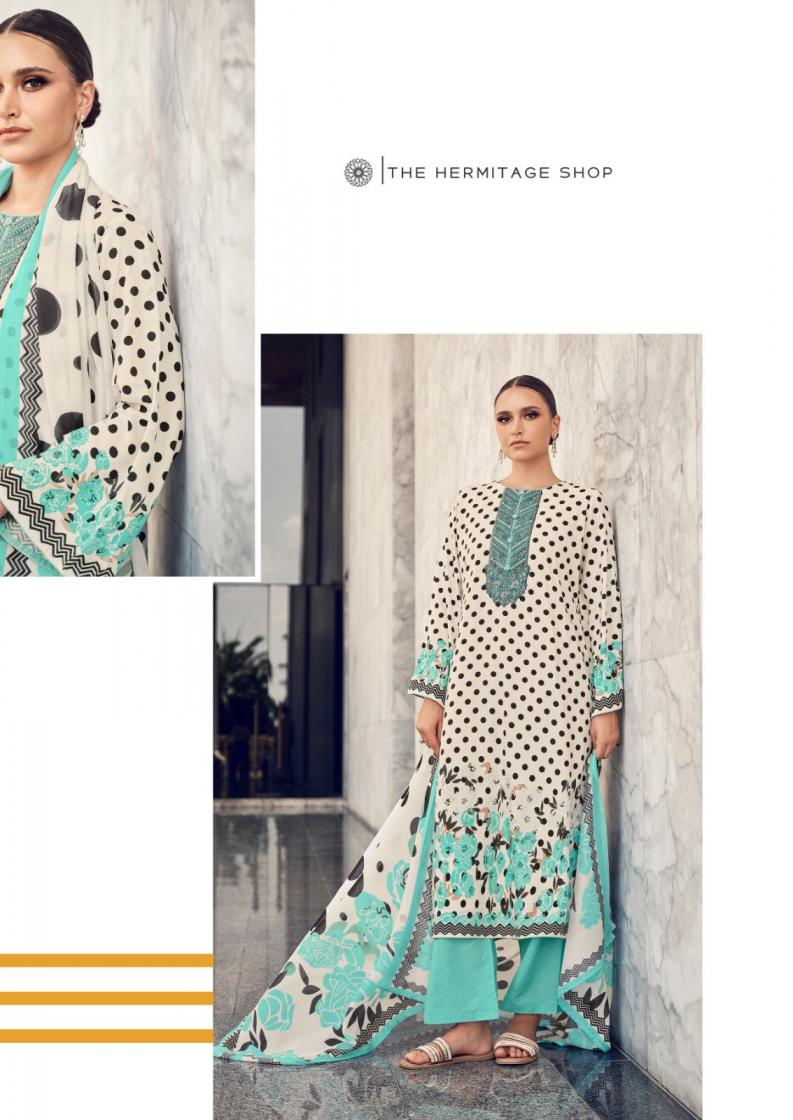 florence by the hermitage shop jam satin daily wear unstitch 3pcs dress