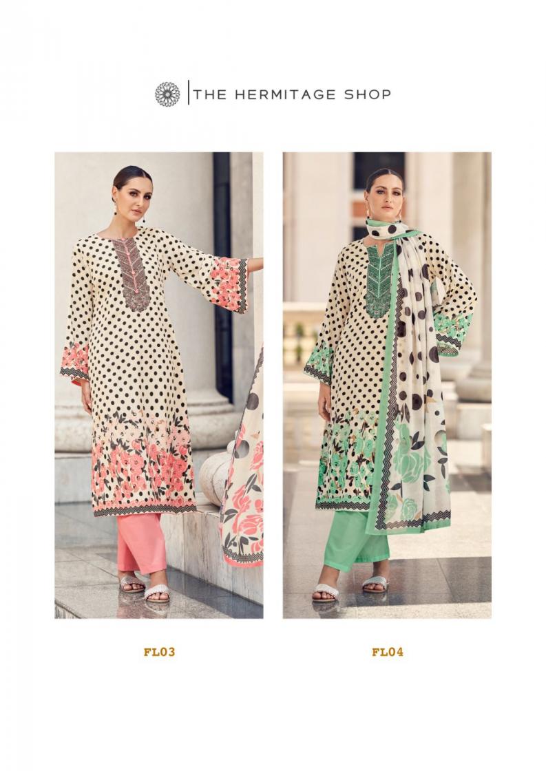 florence by the hermitage shop jam satin daily wear unstitch 3pcs dress