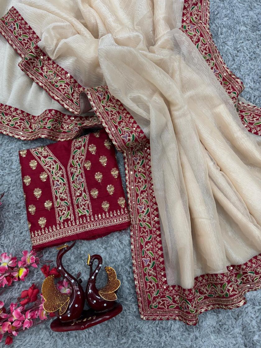 kc 2034 banarasi crush sequence party wear shop glamorous styles sarees 