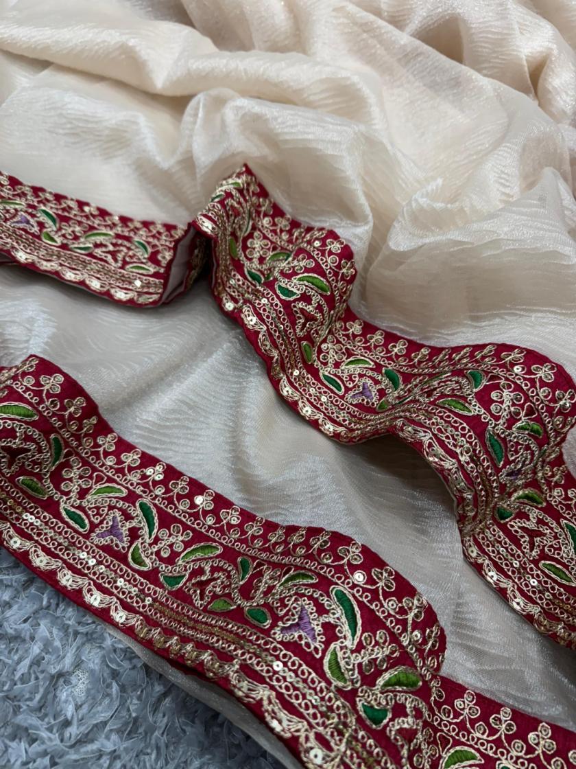 kc 2034 banarasi crush sequence party wear shop glamorous styles sarees 