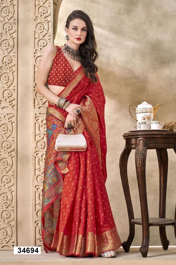 kusha by vallabhi prints dola silk shop trendy saree for womens 