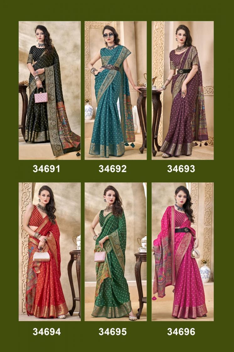 kusha by vallabhi prints dola silk shop trendy saree for womens 