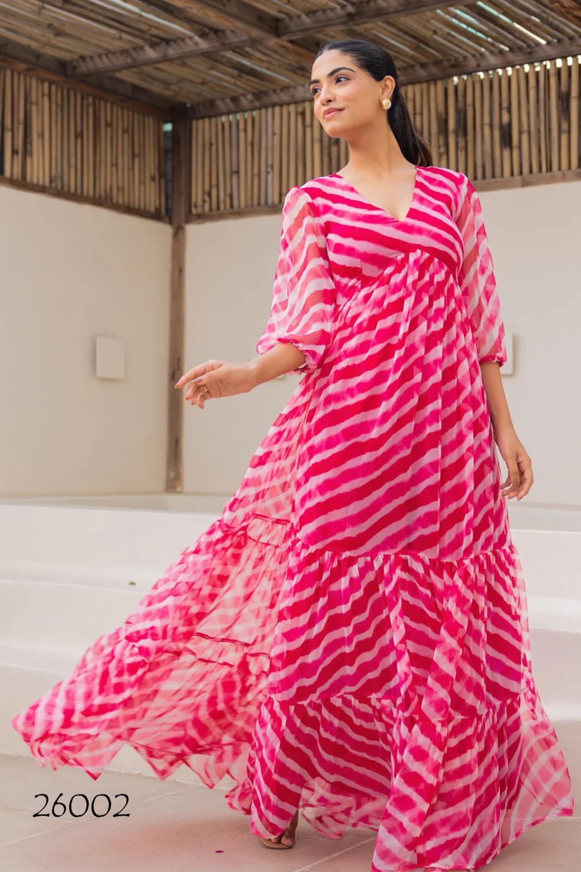 lucaya vol 26 by faux georgette readymade anarkali big size gowns 