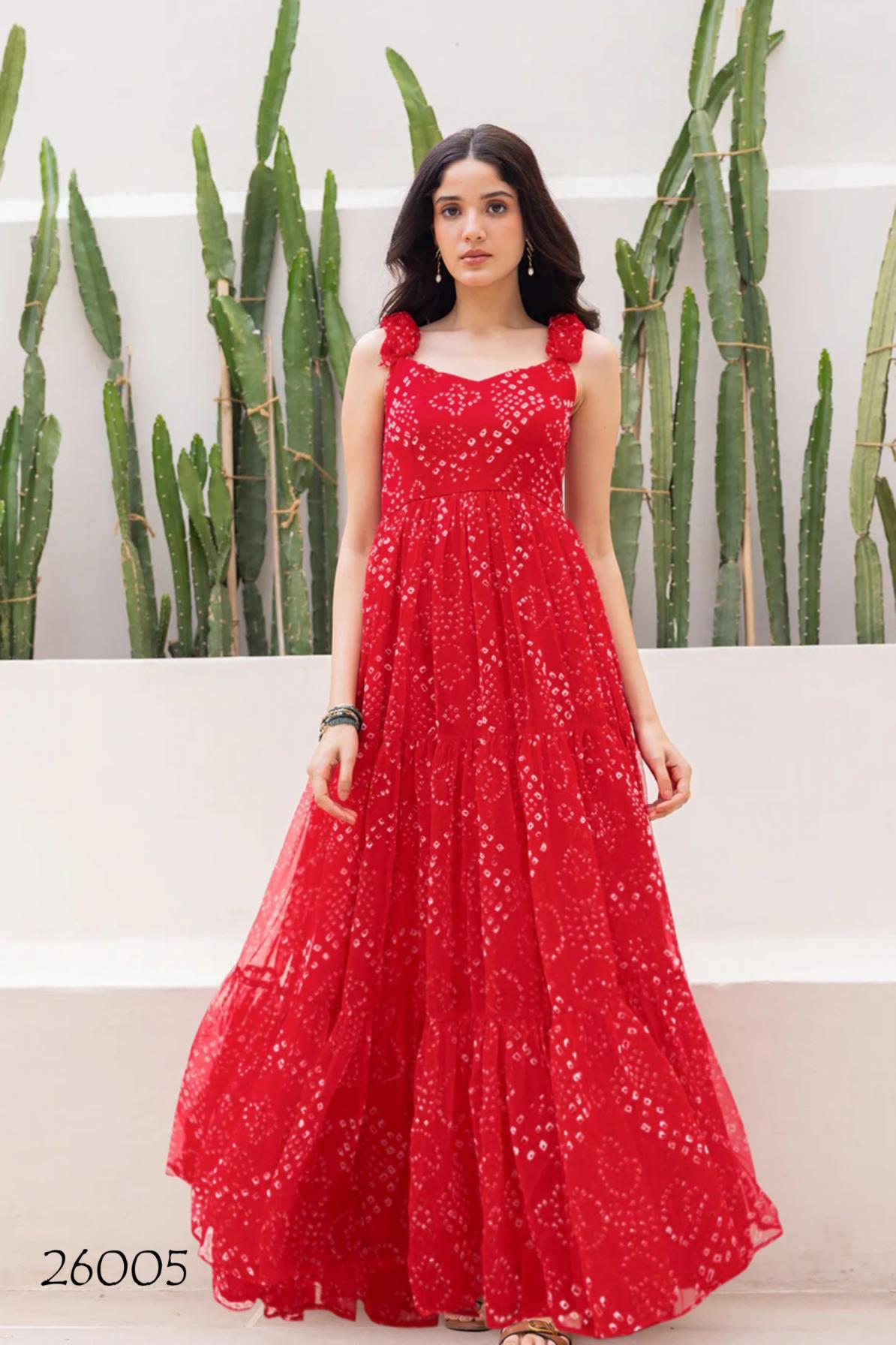 lucaya vol 26 by faux georgette readymade anarkali big size gowns 