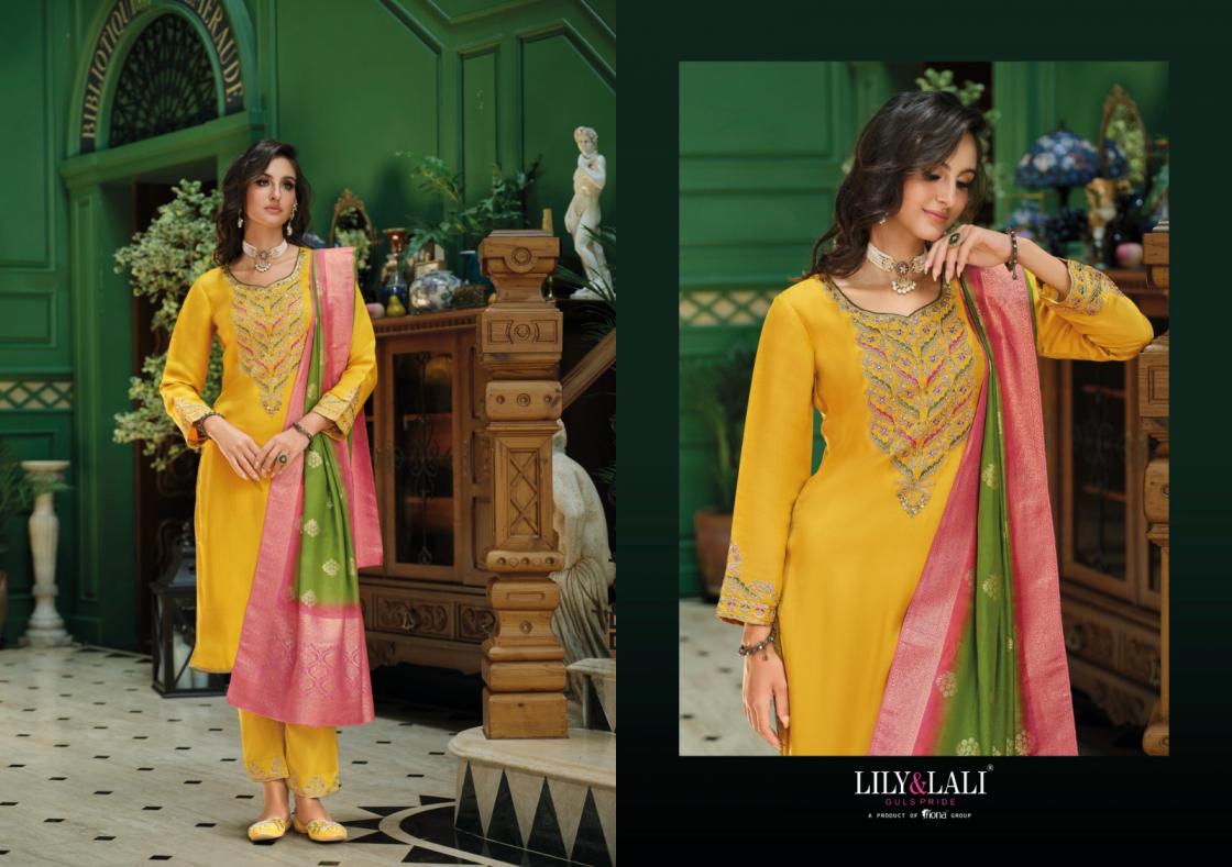 mahek e vastra by lily & lali viscose readymade shop trendy suit for womens