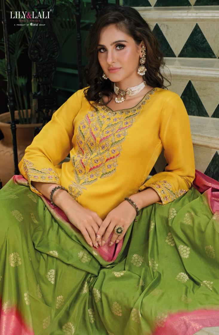 mahek e vastra by lily & lali viscose readymade shop trendy suit for womens