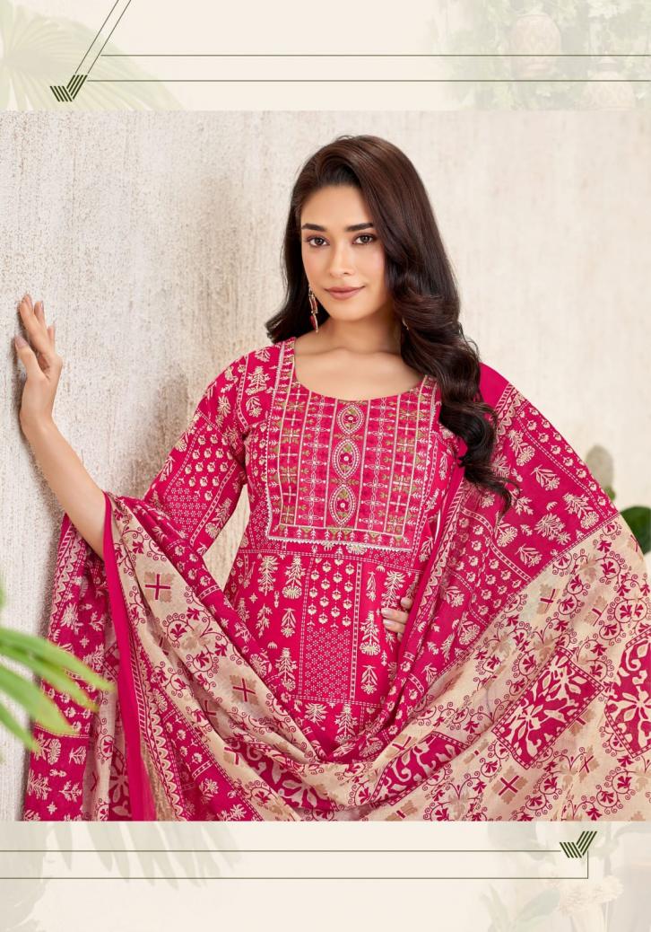 mayur creation amishi vol 2 cotton readymade big size suit for womens 