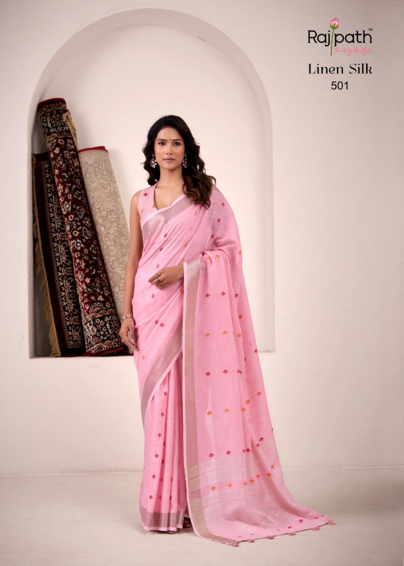 rajpath pirana silk linen silk shop trendy sarees online at affordable prices