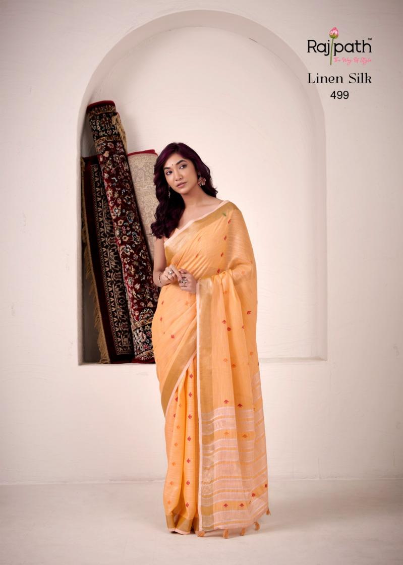 rajpath pirana silk linen silk shop trendy sarees online at affordable prices