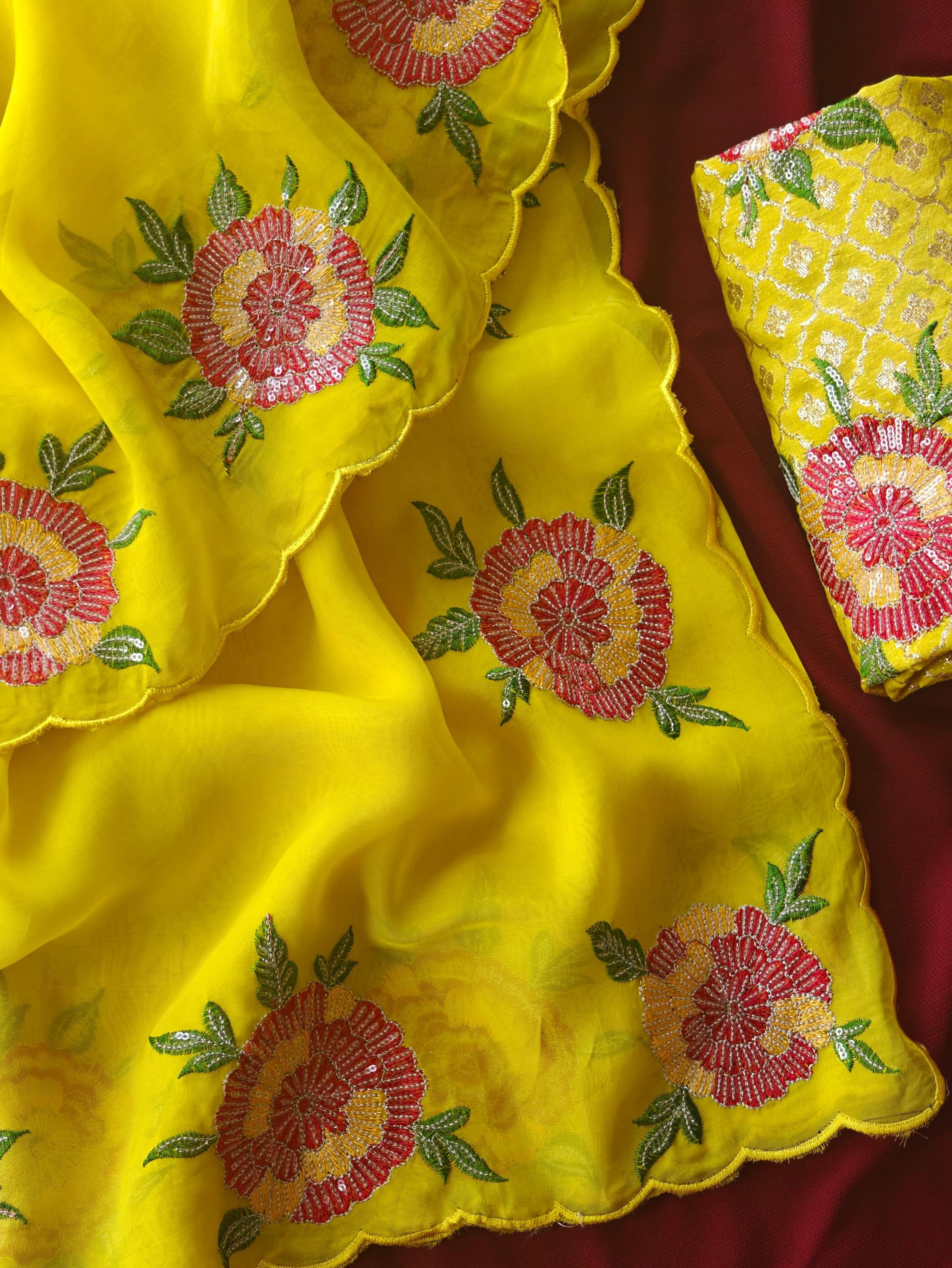 savan sequence work organza casual saree for womens 