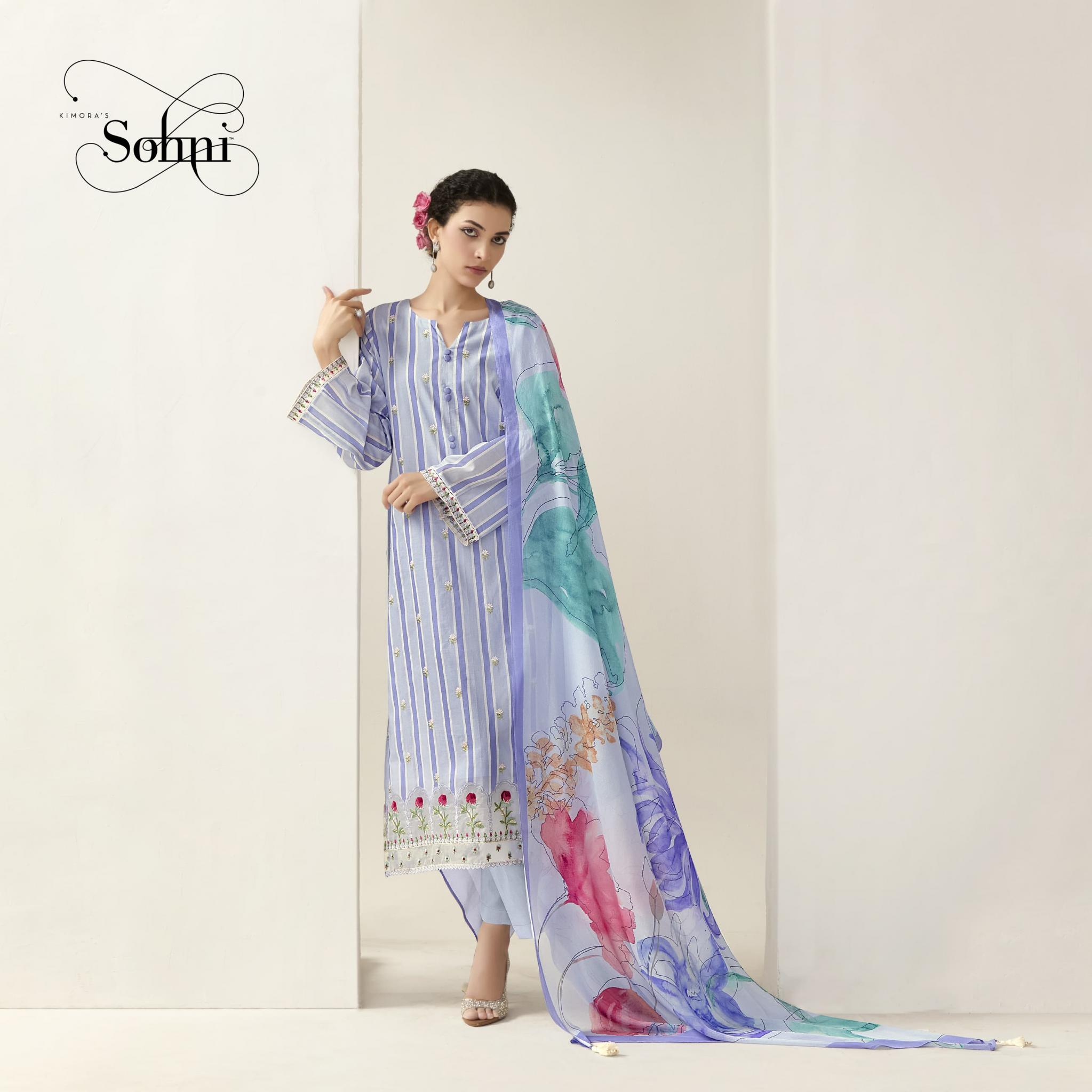 sohani cora vol 31 by kimora 3pcs unstitch suits for women 