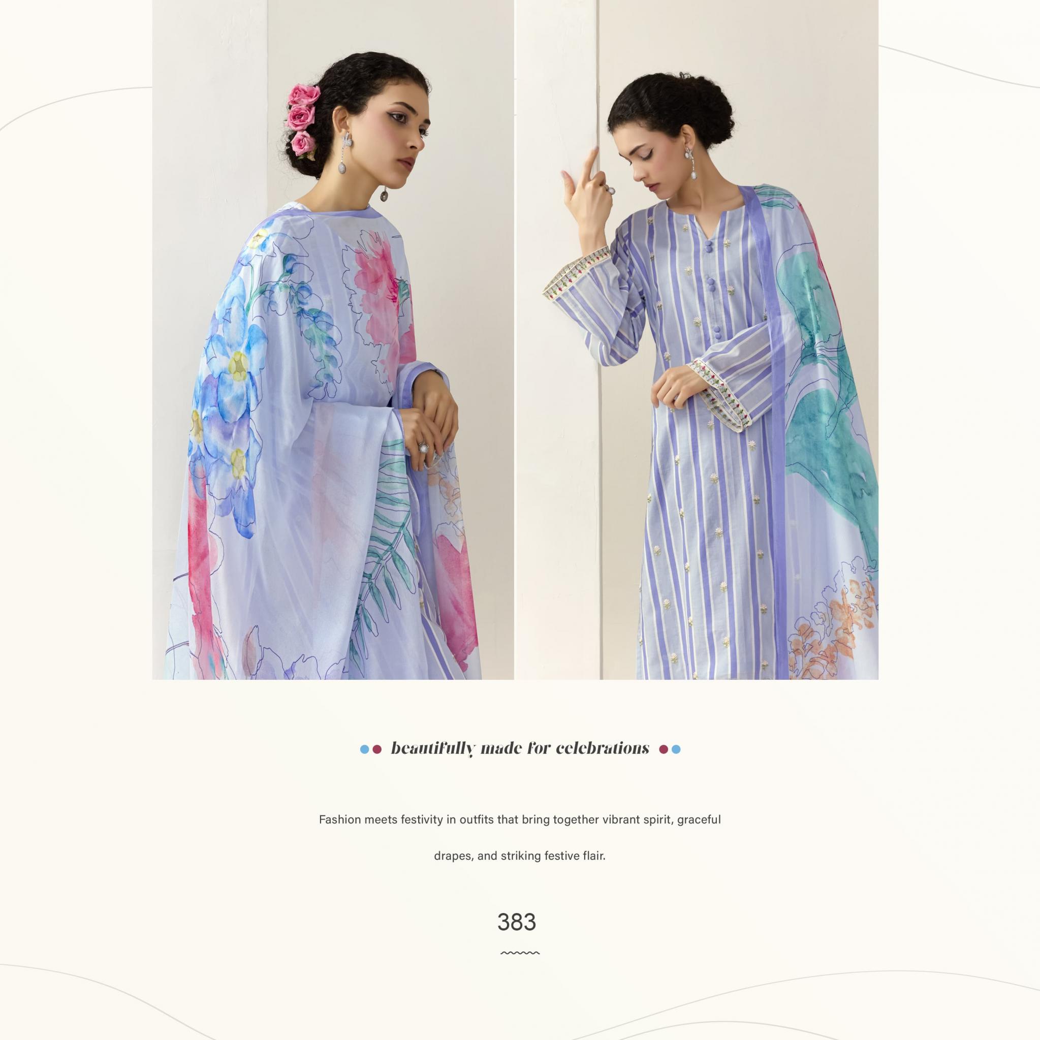 sohani cora vol 31 by kimora 3pcs unstitch suits for women 