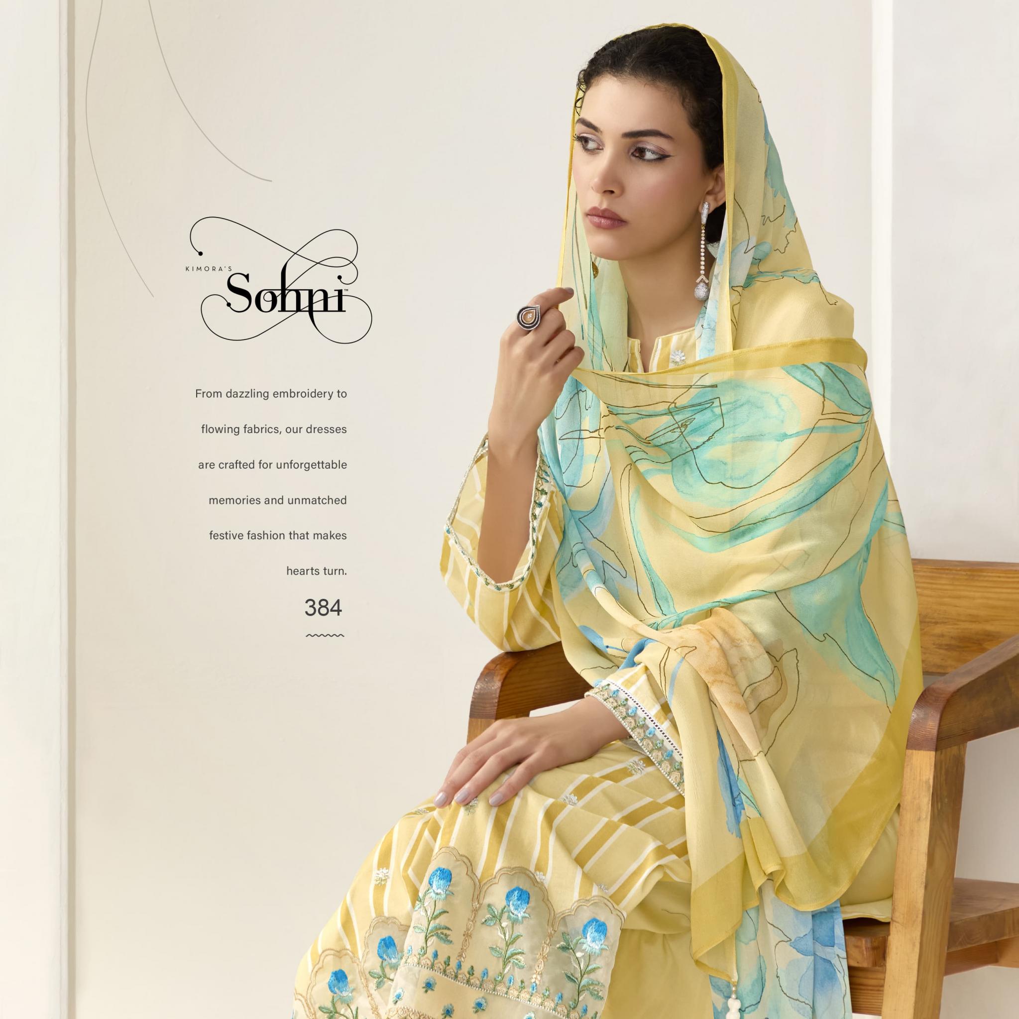 sohani cora vol 31 by kimora 3pcs unstitch suits for women 