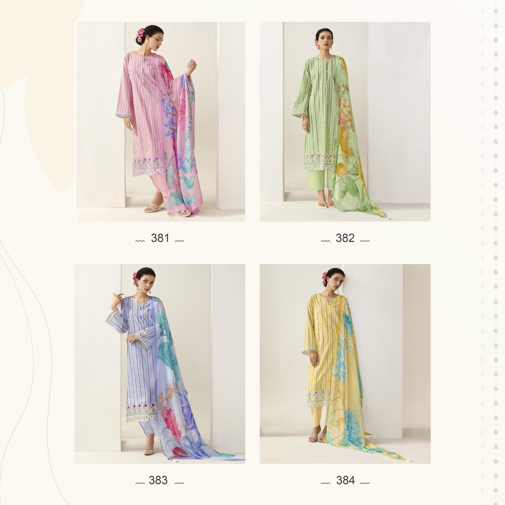 sohani cora vol 31 by kimora 3pcs unstitch suits for women 