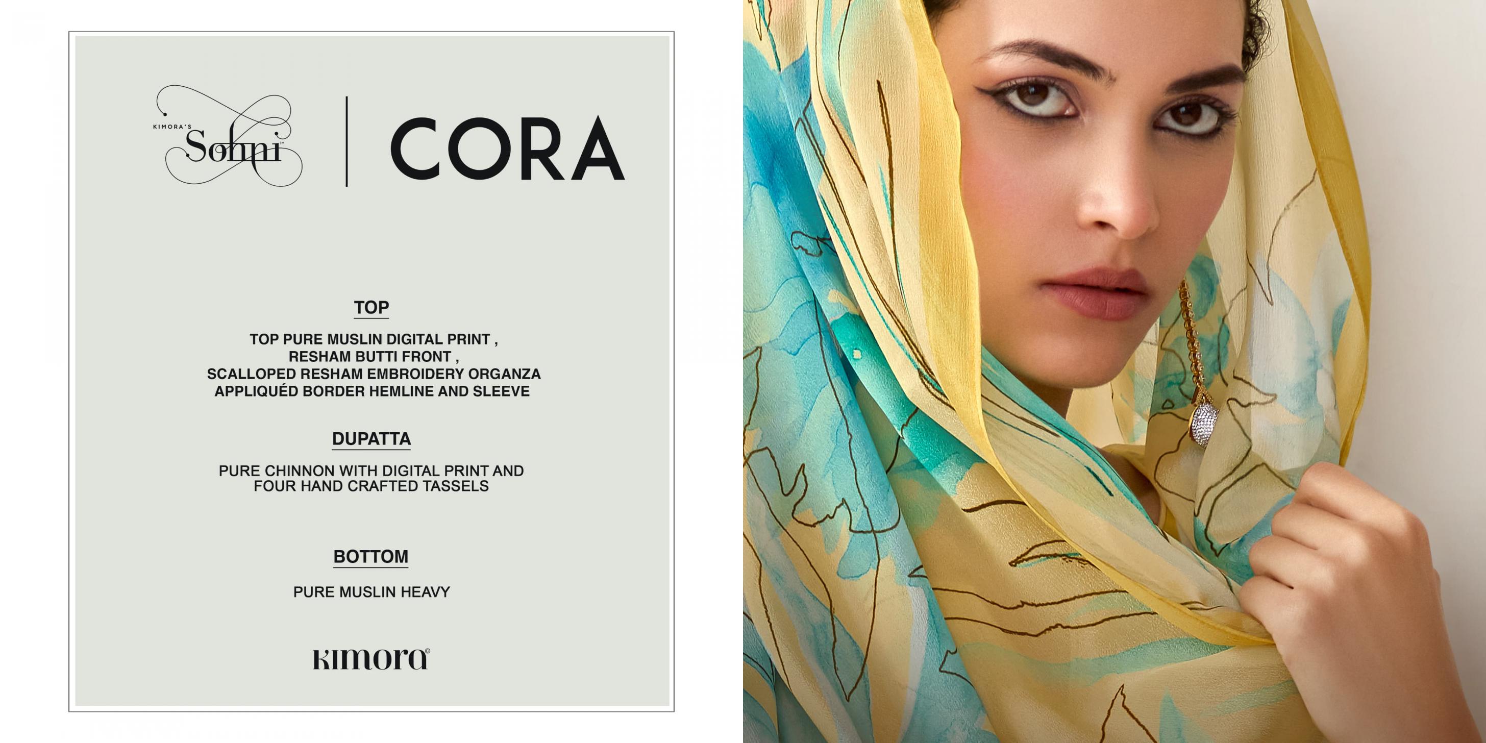 sohani cora vol 31 by kimora 3pcs unstitch suits for women 