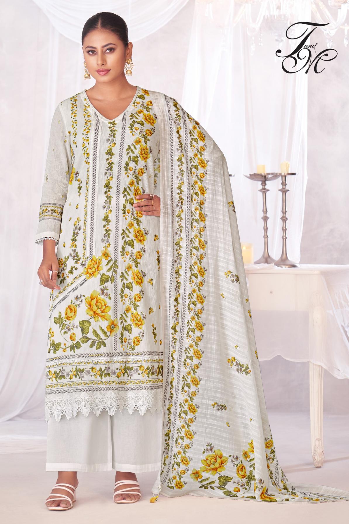 t&m launch sandili cotton crush shop trendy suit for womens 