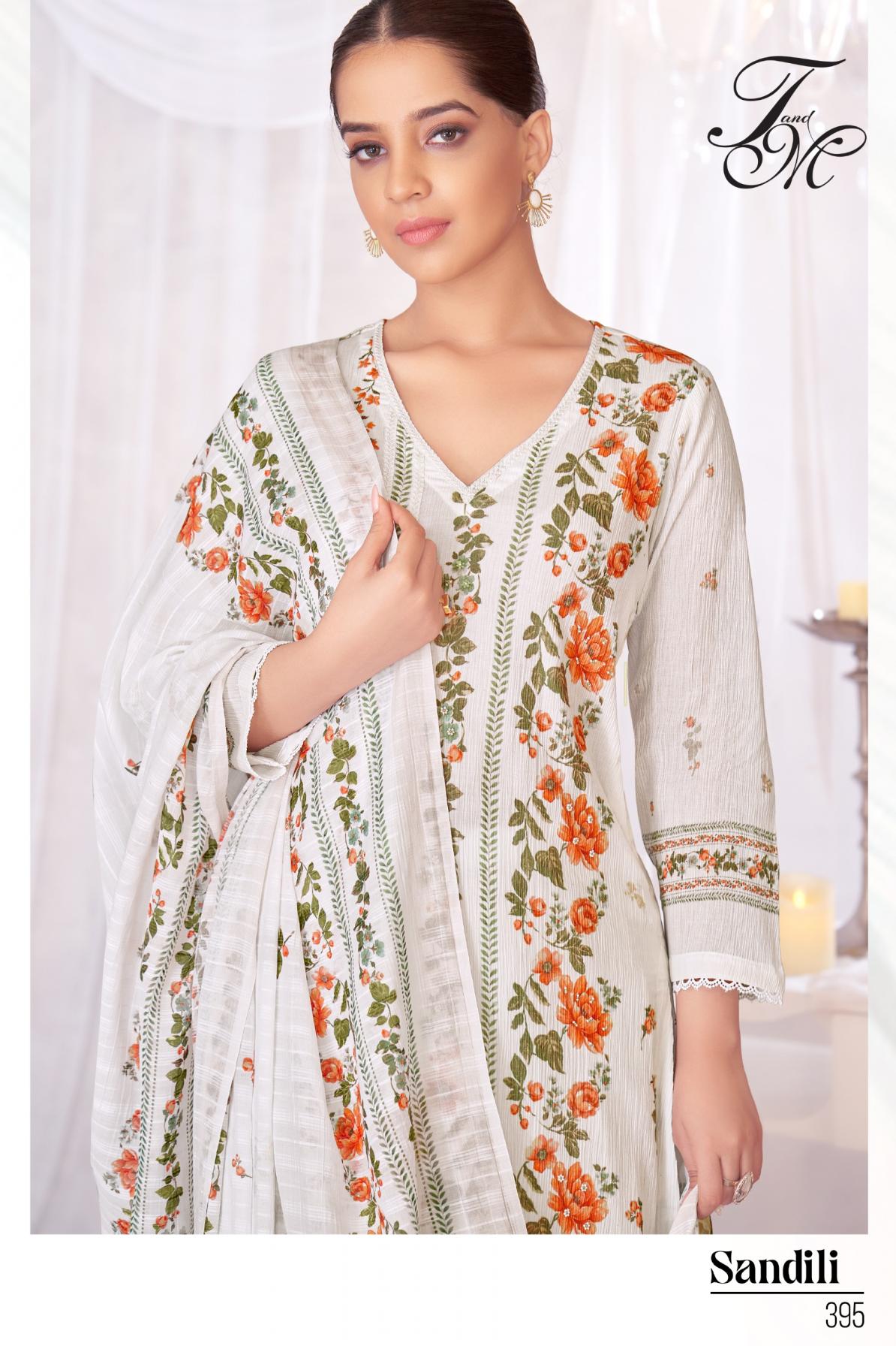 t&m launch sandili cotton crush shop trendy suit for womens 