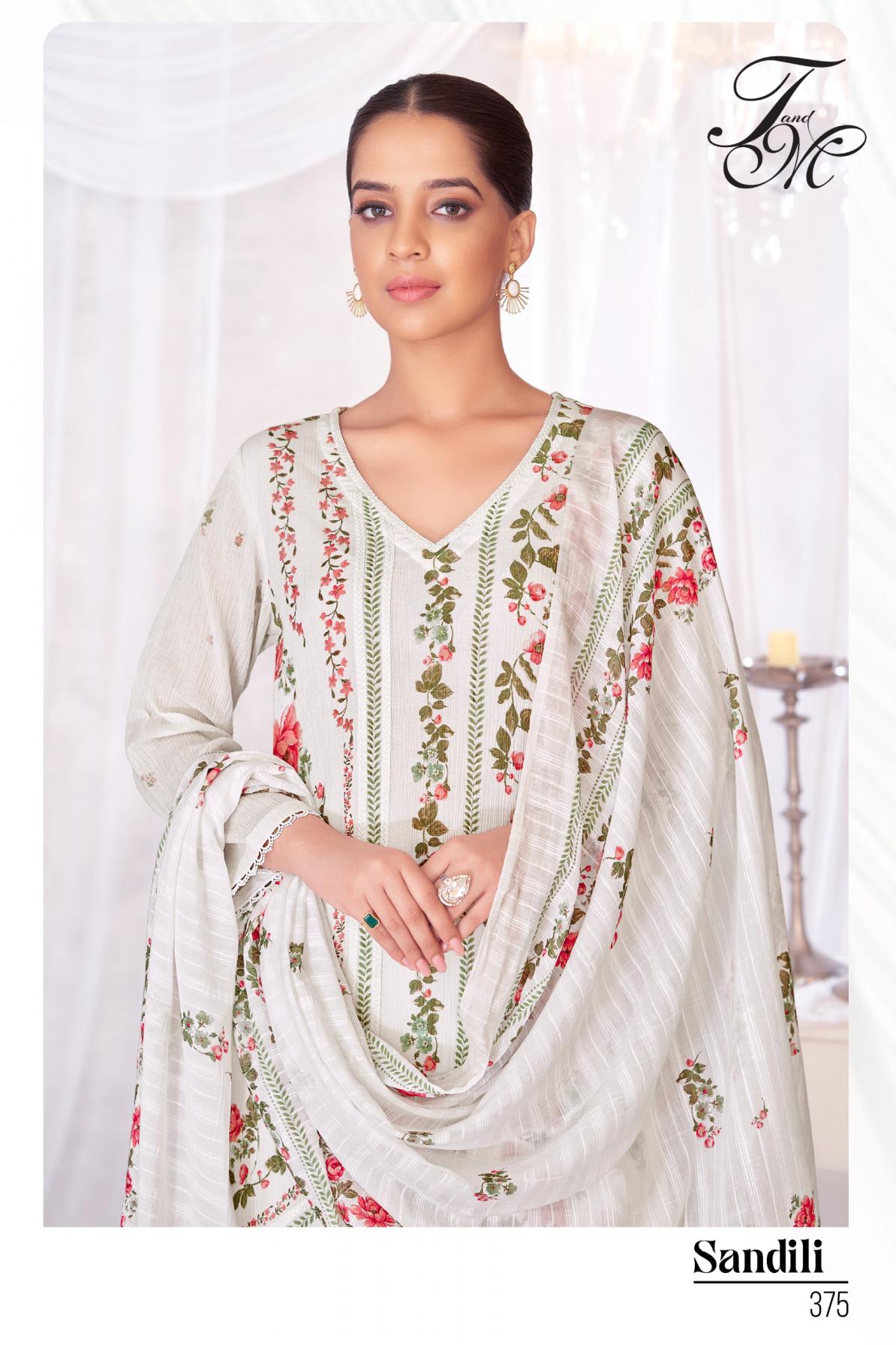 t&m launch sandili cotton crush shop trendy suit for womens 