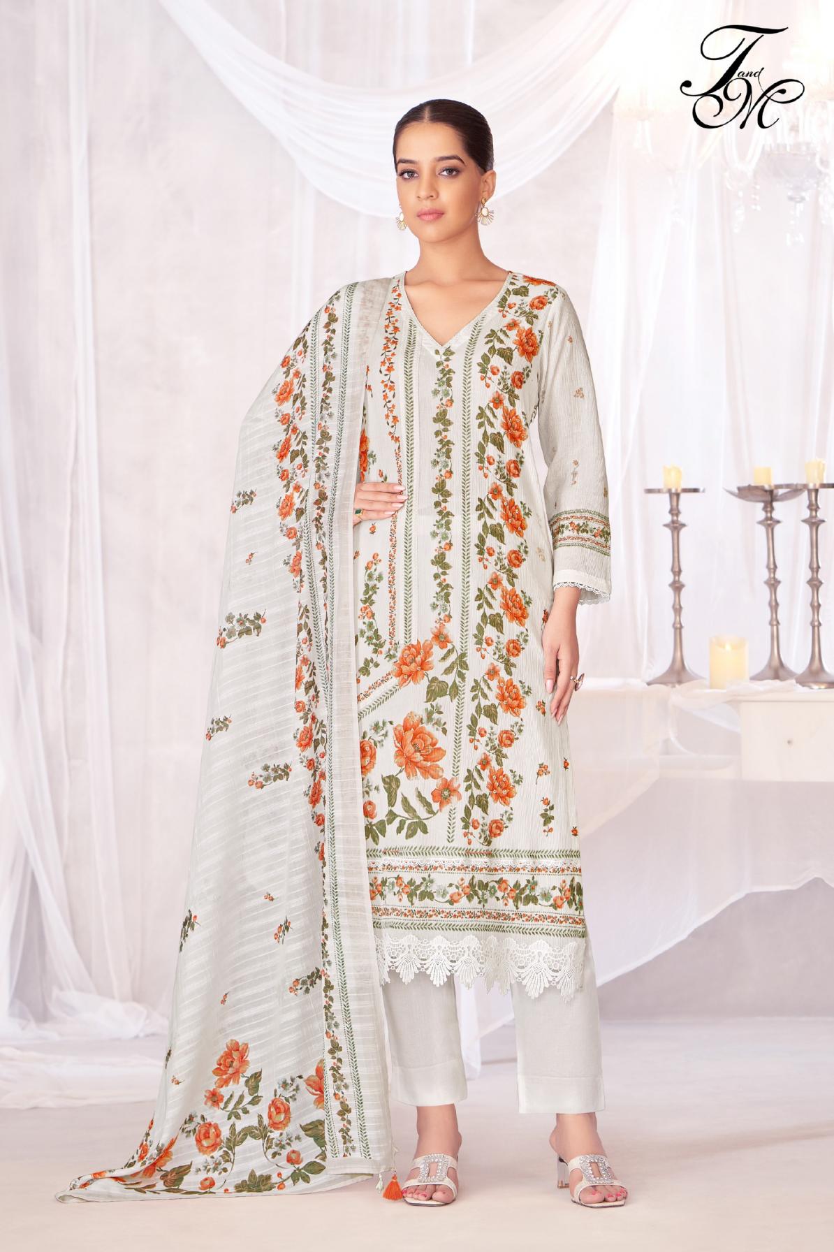 t&m launch sandili cotton crush shop trendy suit for womens 