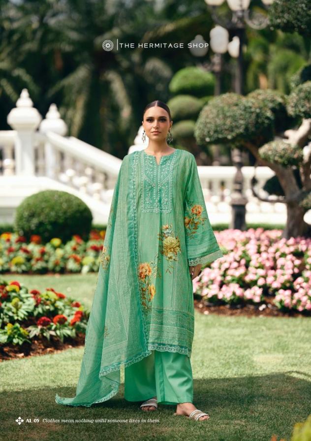 the hermitage shop amahle lawn casual pakistani suit for womens 