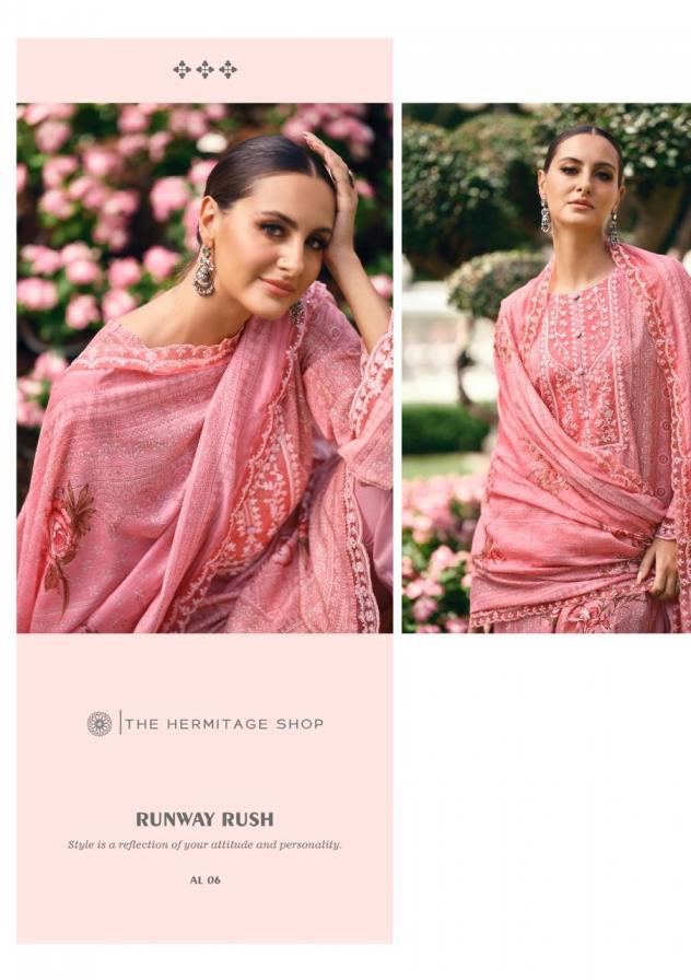 the hermitage shop amahle lawn casual pakistani suit for womens 