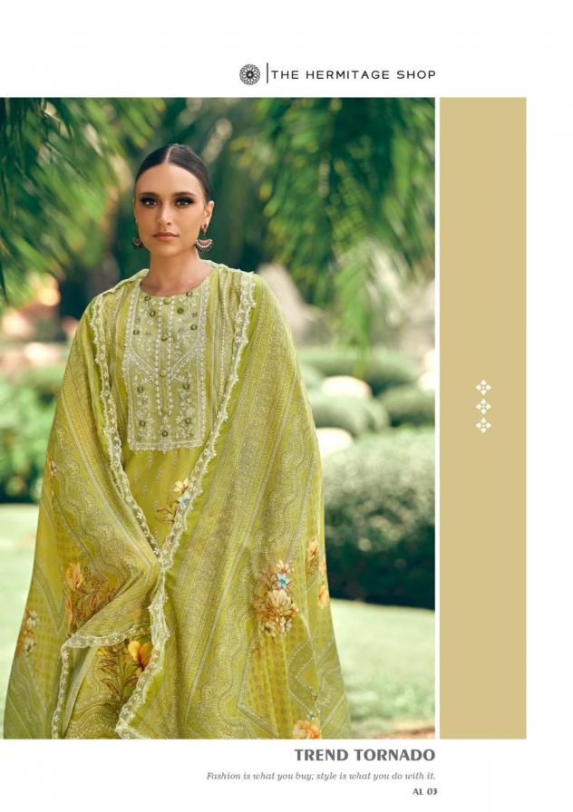 the hermitage shop amahle lawn casual pakistani suit for womens 