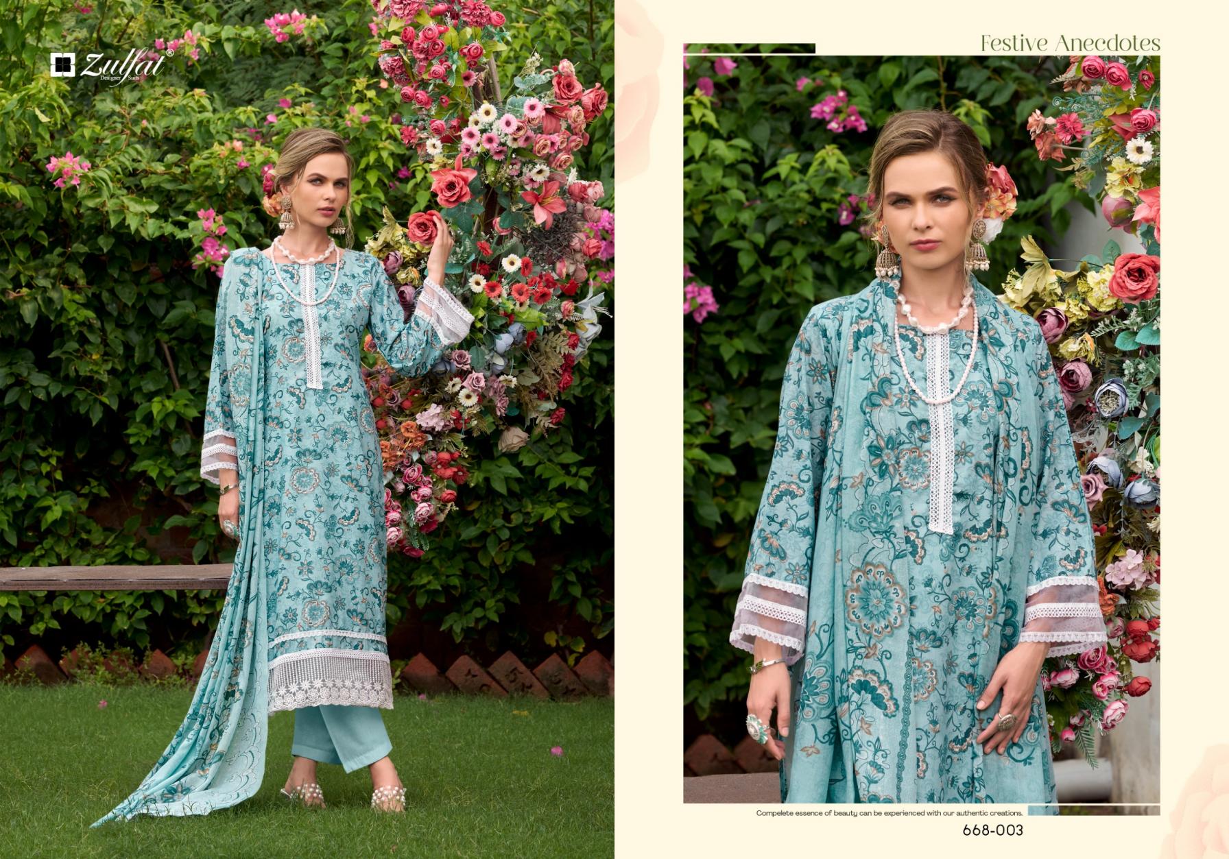 zulfat designer sadabahaar cotton fully stitch big size pakistani suit for womens 