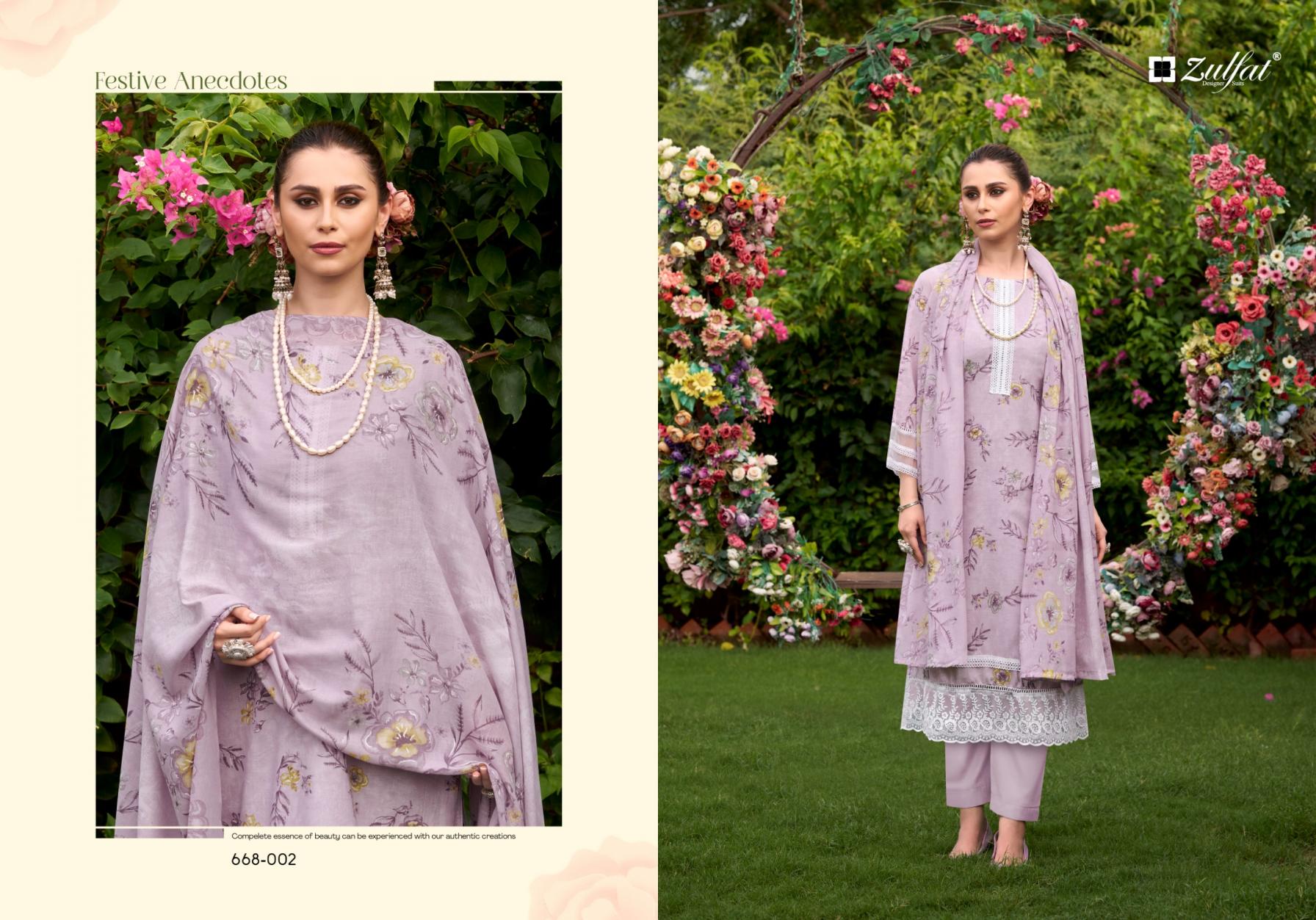 zulfat designer sadabahaar cotton fully stitch big size pakistani suit for womens 