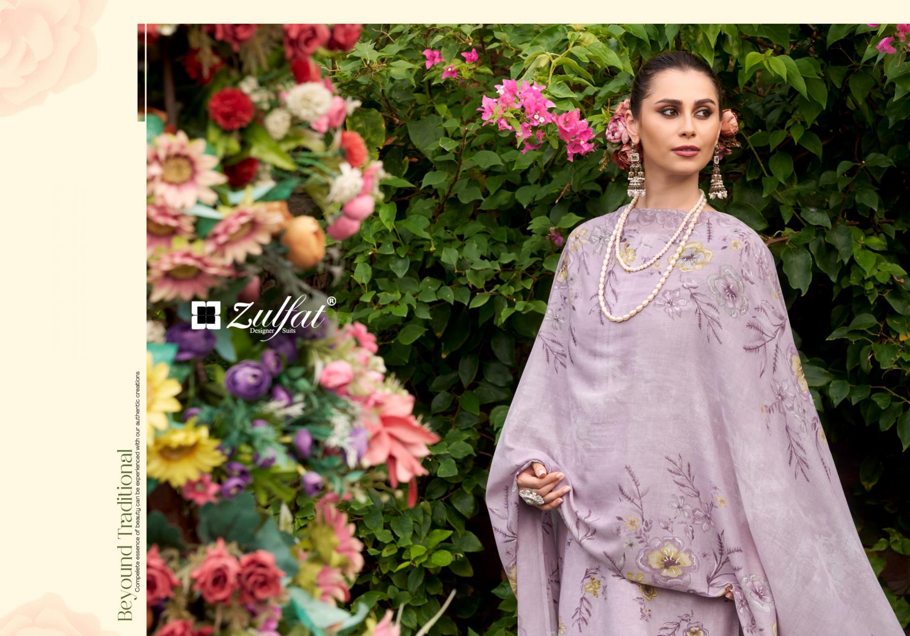 zulfat designer sadabahaar cotton fully stitch big size pakistani suit for womens 