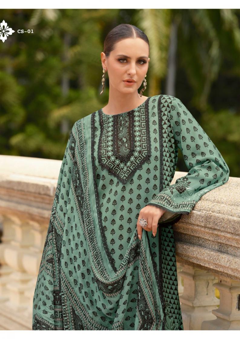 cross stitch vol 2 by the hermitage shop viscose lawn fancy pakistani dress for womens 
