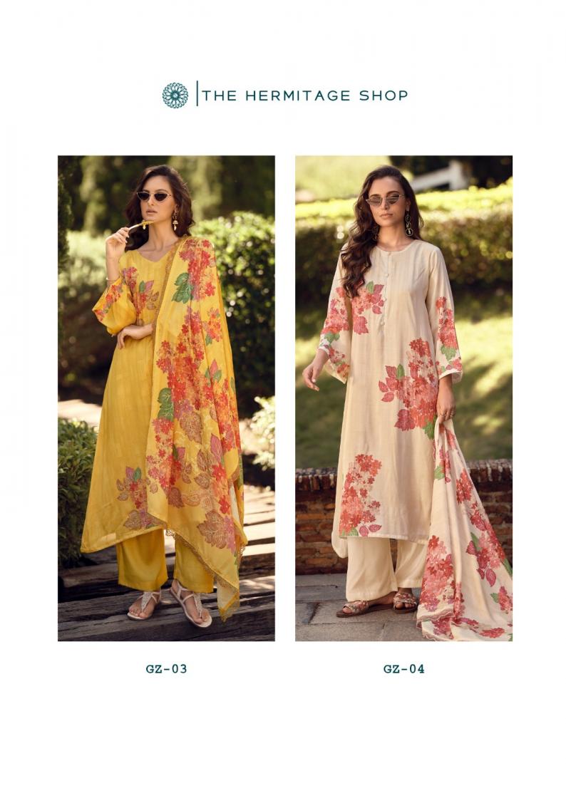 gazab by the hermitage shop viscose cotton silk hit design pakistani salwar suits 