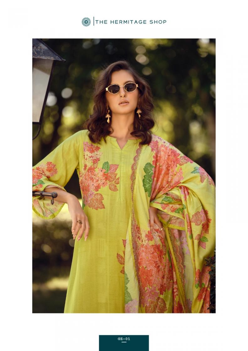 gazab by the hermitage shop viscose cotton silk hit design pakistani salwar suits 