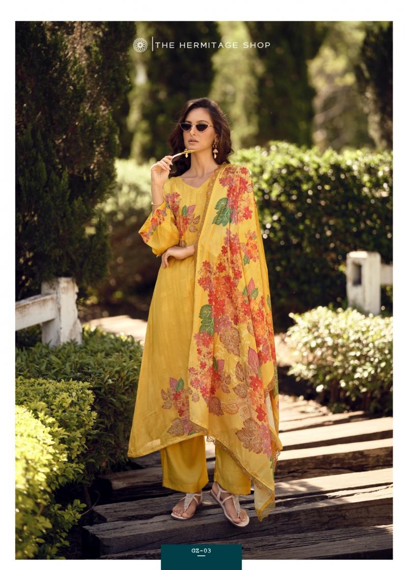 gazab by the hermitage shop viscose cotton silk hit design pakistani salwar suits 