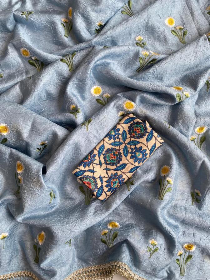 monika paper silk crushed shop trendy saree for womens 