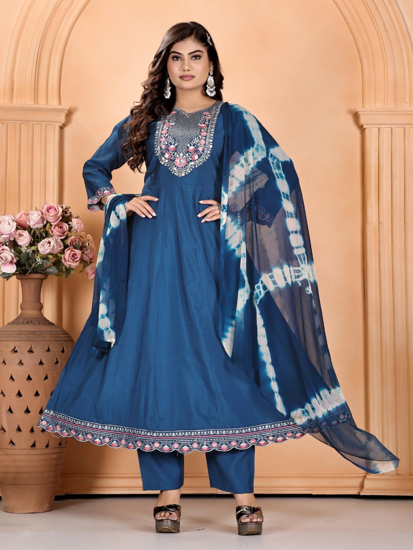 padmavati textiles mahi vol 1 roman silk readymade big size suit for womens 